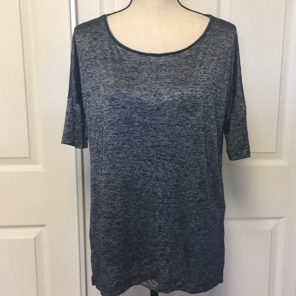 NWT WHBM navy tunic top